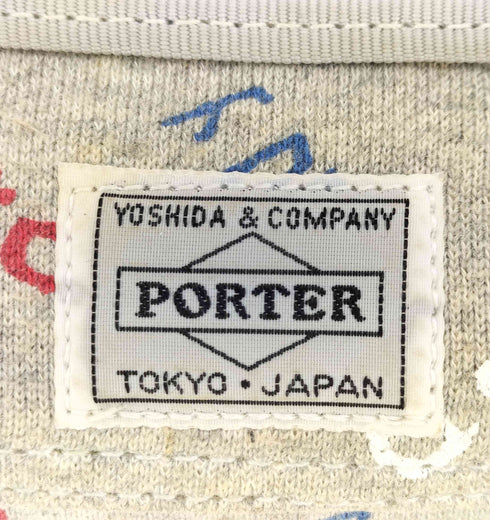 ポーター PORTER 総柄 二つ折り財布 メンズ
