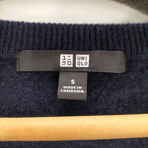ユニクロ UNIQLO カシミヤVネックセーター レディース JPN:S