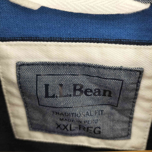 エルエルビーン L.L.Bean TRADITIONAL FIT ラガーシャツ メンズ JPN:XXL