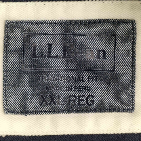 エルエルビーン L.L.Bean TRADITIONAL FIT ラガーシャツ メンズ JPN:XXL