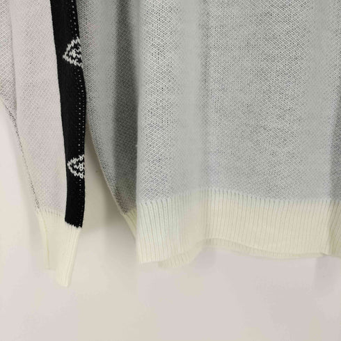 フリークスストア FREAKS STORE 23AW 別注 ジャガードロゴクルーネックニット メンズ