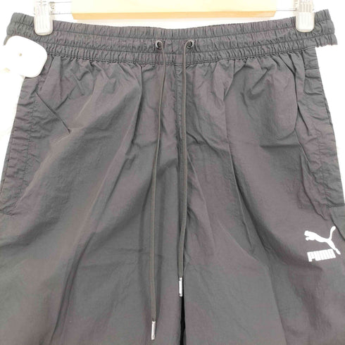 プーマ PUMA ロゴプリント ナイロン ジョガーパンツ レディース import:XXL XXL