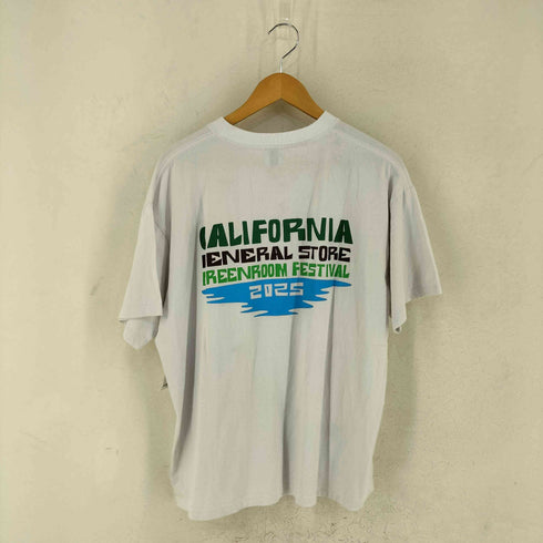 california general store 音楽フェス コラボ プリント Tシャツ メンズ JPN:M