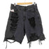 ダンケシェーン Danke Schon 24SS DESTROY DENIM SHORTS メンズ 32