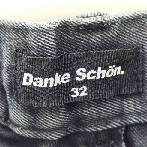 ダンケシェーン Danke Schon 24SS DESTROY DENIM SHORTS メンズ 32