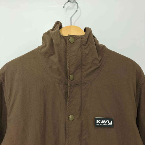 カブー KAVU 裏地フリース ナイロン マウンテンパーカー メンズ JPN:M
