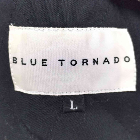 ブルートルネード BLUE TORNADO 比翼 スタンドカラー フィールドジャケット メンズ import:L