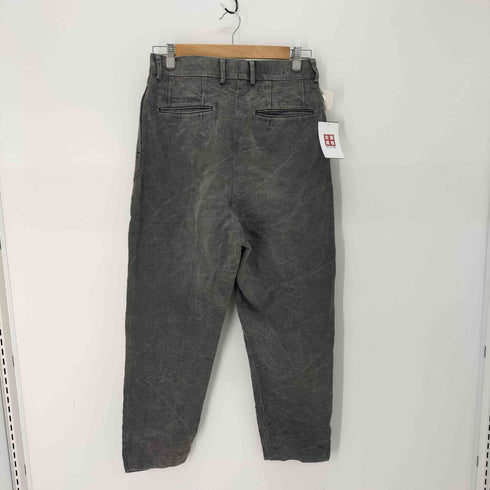 ニート NEAT 2タック リネン 和紙 テーパード スラックス メンズ JPN:44