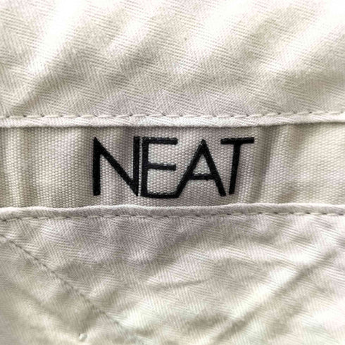 ニート NEAT 2タック リネン 和紙 テーパード スラックス メンズ JPN:44