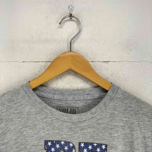 SOLID THREADS USA製 星条旗カラー BE FREE TEE メンズ import:M