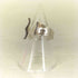 ODUL モアサナイト/SILVER curvy form pave ring レディース 10