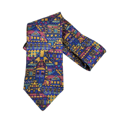 ミッソーニ MISSONI シルク100 総柄ネクタイ メンズ