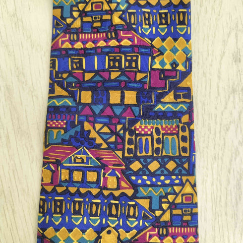 ミッソーニ MISSONI シルク100 総柄ネクタイ メンズ