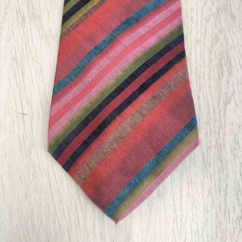 ミッソーニ MISSONI シルク100 ストライプネクタイ メンズ