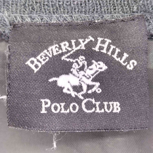 ビバリーヒルズポロクラブ BEVERLY HILLS POLO CLUB ベロア ジップアップブルゾン トラックジャッケット メンズ