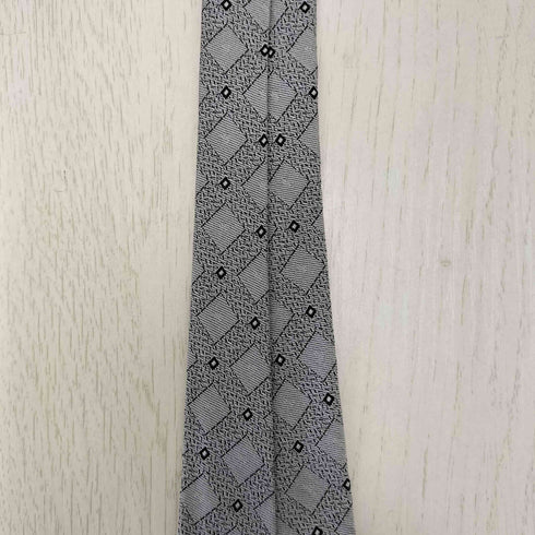 ジャンニヴェルサーチ GIANNI VERSACE シルク100%総柄ネクタイ メンズ