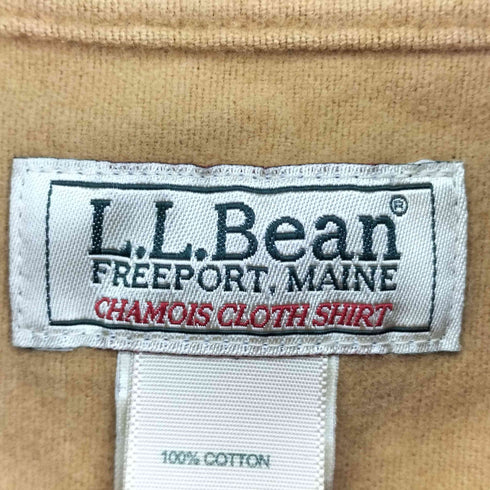 エルエルビーン L.L.Bean Chamois Cloth Shirt シャモアクロスシャツ メンズ JPN:XXL