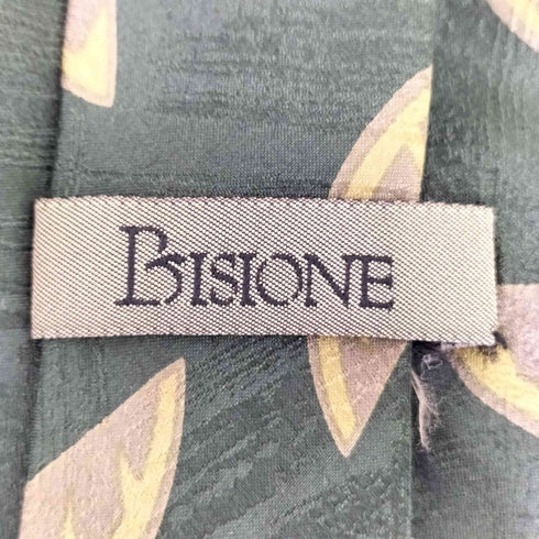 bisione 総柄ネクタイ メンズ