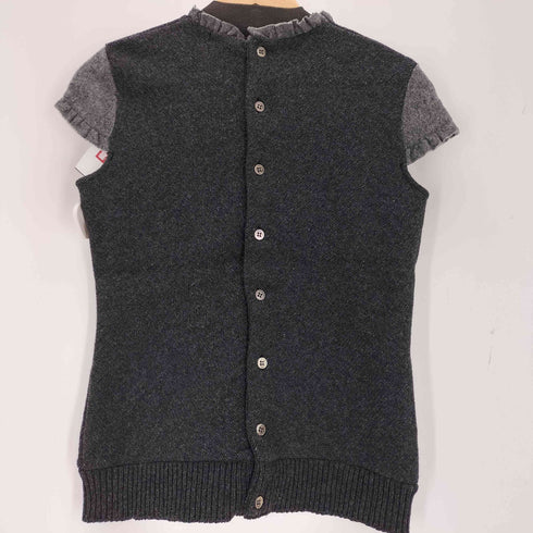 アツロウタヤマ ATSURO TAYAMA A/T 切替 フリル ニット レディース