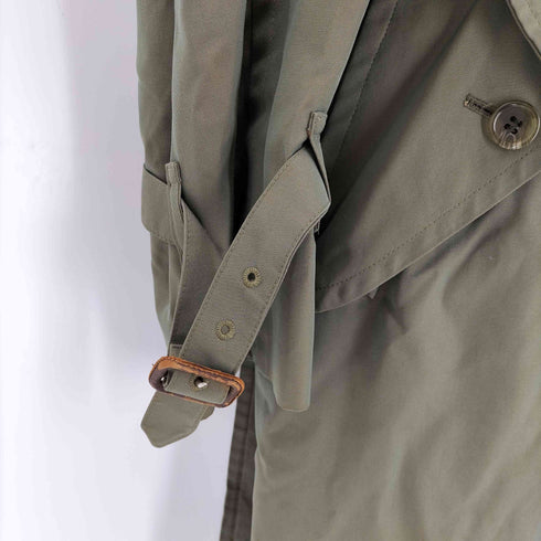 バーバリーズ BURBERRYS MADE IN ENGLAND 裏地ノバチェック トレンチコート 玉虫 メンズ