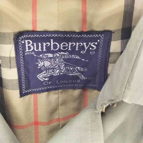 バーバリーズ BURBERRYS 裏地ノバチェック トレンチコート メンズ 40