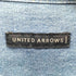 ユナイテッドアローズ UNITED ARROWS スナップボタン デニム ワークシャツ メンズ JPN:M