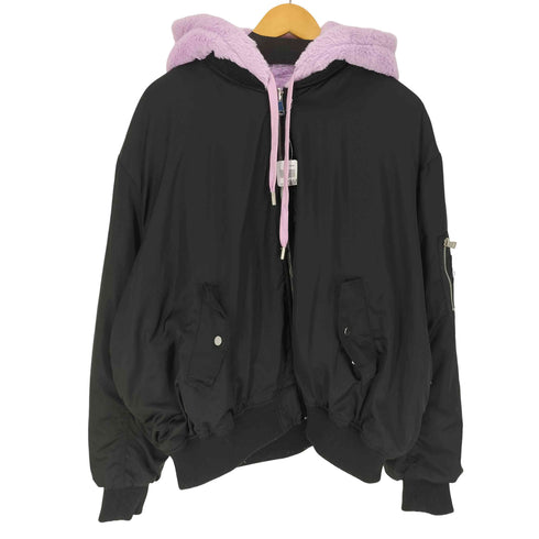 ベルシュカ BERSHKA レイヤードMA1ブルゾン レディース JPN:M