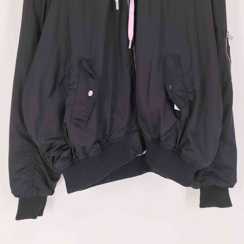 ベルシュカ BERSHKA レイヤードMA1ブルゾン レディース JPN:M