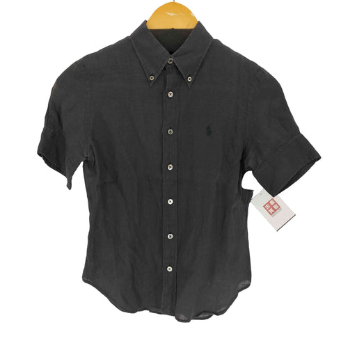 ラルフローレン RALPH LAUREN ポニー刺繍 リネン ボタンダウン 半袖 シャツ メンズ 7