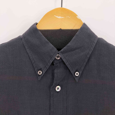 ラルフローレン RALPH LAUREN ポニー刺繍 リネン ボタンダウン 半袖 シャツ メンズ 7