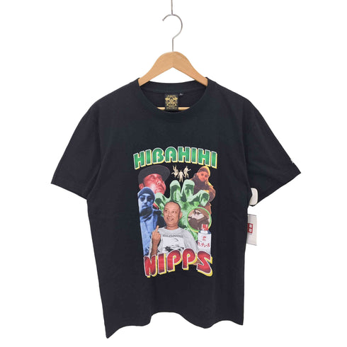 ヒップホップ ラッパー フォトプリントクルーネックTシャツ メンズ JPN:L