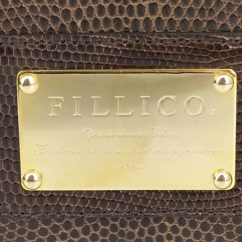 FILLICO リザード 長財布 メンズ
