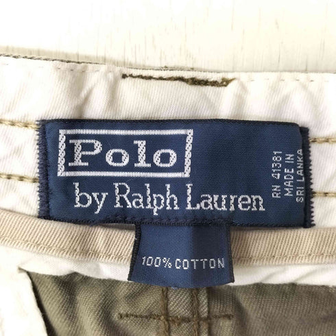 ポロバイラルフローレン Polo by RALPH LAUREN 90s ポロチノ チノ カーゴショーツ メンズ