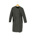 プレインピープル PLAIN PEOPLE lamb leather 羊革 ムートン ノーカラーコート レディース JPN:2