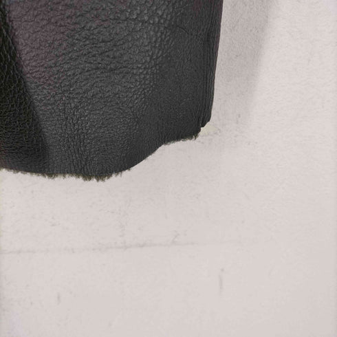 プレインピープル PLAIN PEOPLE lamb leather 羊革 ムートン ノーカラーコート レディース JPN:2