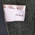 プレインピープル PLAIN PEOPLE lamb leather 羊革 ムートン ノーカラーコート レディース JPN:2
