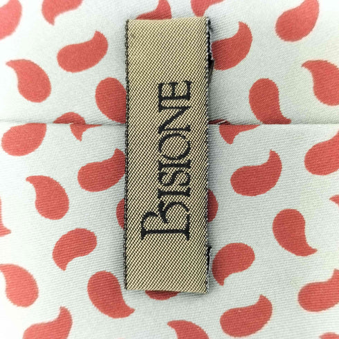 bisione 総柄ネクタイ メンズ