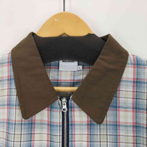 WISH FOREVER DRAW CODE DOUBLE ZIP UP SHIRT メンズ JPN:L