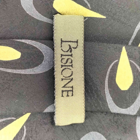 bisione 総柄ネクタイ メンズ