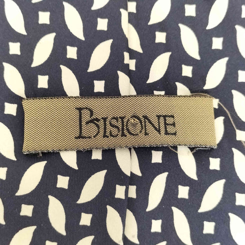 bisione 総柄ネクタイ メンズ