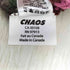 カオス Chaos 刺繍ボーダーニット帽 レディース