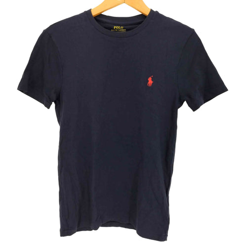 ポロラルフローレン POLO RALPH LAUREN CUSTOM SLIM FIT ポニー刺繍 クルーネック 半袖Tシャツ メンズ import:XS