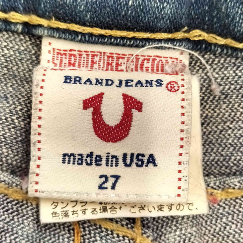 トゥルーレリジョン TRUE RELIGION USA製 USED加工 503 ブーツカットフレアデニム レディース W27