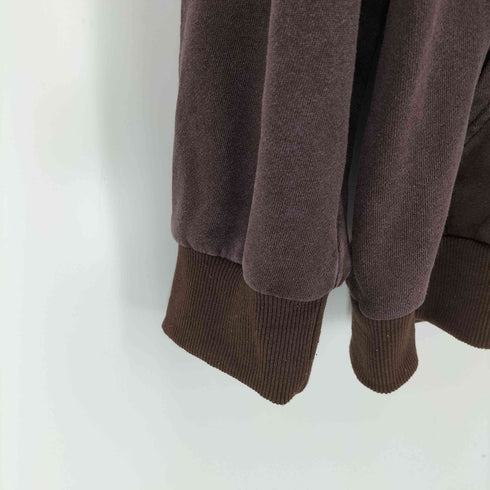 フック HOOK 英字刺繍ウォッシュ加工ジップアップパーカー メンズ JPN:XL