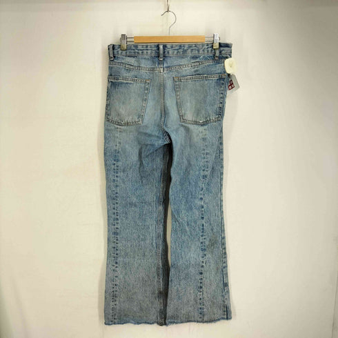 ザラ ZARA センターラインフレアデニムパンツ メンズ 32