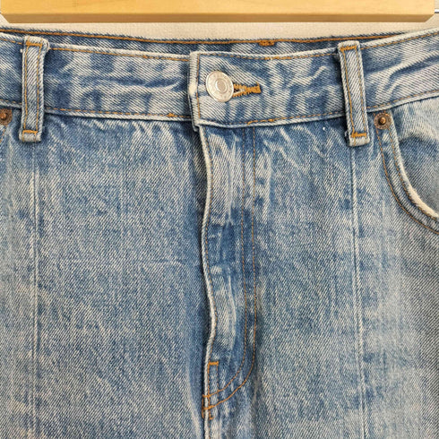 ザラ ZARA センターラインフレアデニムパンツ メンズ 32