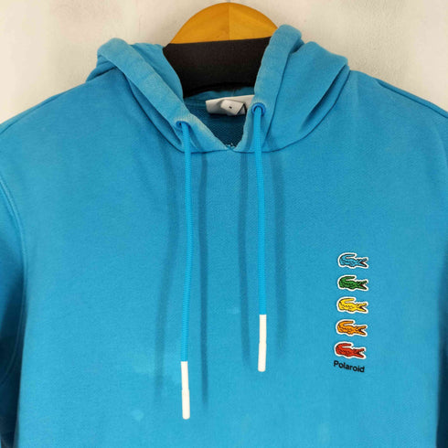 ラコステ LACOSTE POLAROID ワニロゴ プルオーバーパーカー メンズ M