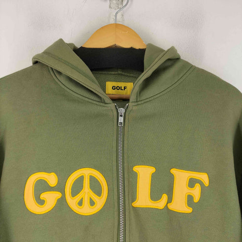 ゴルフワン GOLF WANG ロゴ刺繍 ジップアップパーカー メンズ JPN:M