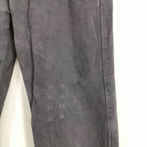 FMG ブラックデニムフレアパンツ メンズ JPN:M
