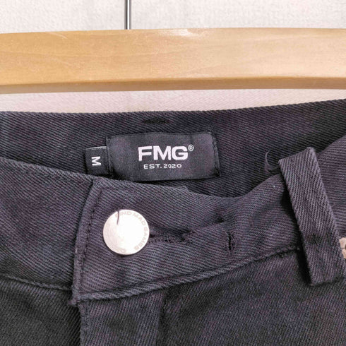 FMG ブラックデニムフレアパンツ メンズ JPN:M